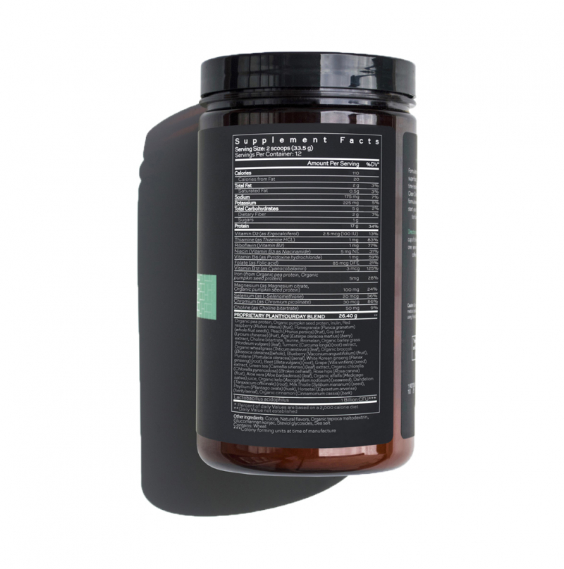 Bột protein hữu cơ thuần chay Hush & Hush plant your day
